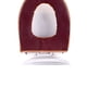thumbnail image 2 of Funda para asiento de inodoro para baño, fundas suaves para cojín de asiento de inodoro, más cálidas, lavables con cremallera, reutilizables para el hogar (gris) JM, 2 of 5
