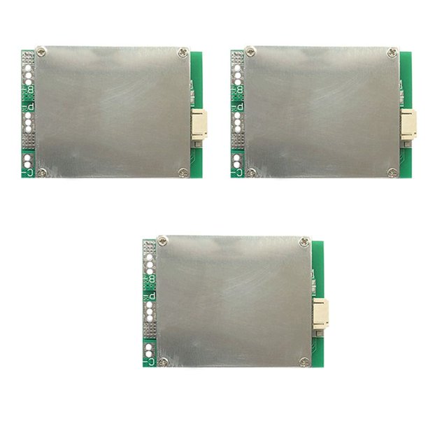3X Placa de Protección del Cargador de Batería de Litio de Hierro de Litio BMS 3S 12V 100A