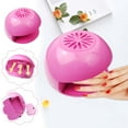 thumbnail image 3 of FSTDelivery Nail Fan Dryer for Regular Polish,Portable Nail Dryer for Kids,Perfect Addition to Girls Manicure Kit,Fast Dry Fingernail Polish Air Drying Machine for Salon & Home & Travel Manicure Use, 3 of 9