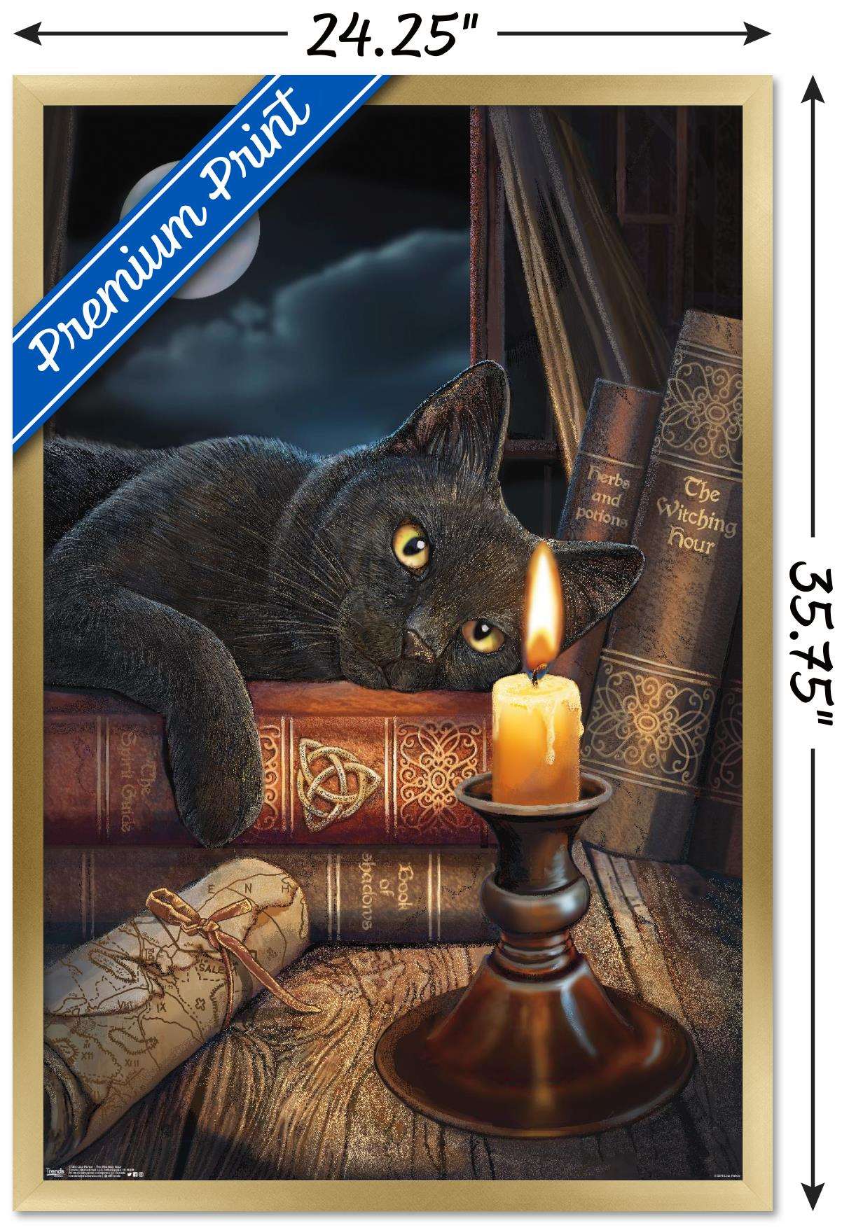 Lisa Parker - The Witching Hour Wall Poster, 22.375" x 34", Framed