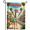 A, variant on XaaKee Small Garden Flags, Summer Oasis Humorous Mural Pattern Yard Flags, Double-sided High-Quality White Linen Yard Flag, Porch Enhancement, 12x18Inch