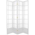 thumbnail image 5 of Oriental Furniture 83.5'' x 56'' Double Cross Shoji 4 Panel Room Divider, 5 of 6