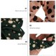 thumbnail image 5 of 5 unids Diseño de puntos grandes Bandas para el cabello Soft Hair Scrunchies Accesorios para el cabello, 5 of 6