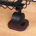 thumbnail image 3 of Arrêtoir de Roue de Chaise de Bureau Coupelles de Roulettes Protecteurs de Sol en Bois Anti-Vibration Patin Rouleau de Chaise Tapis Antidérapant, 3 of 6