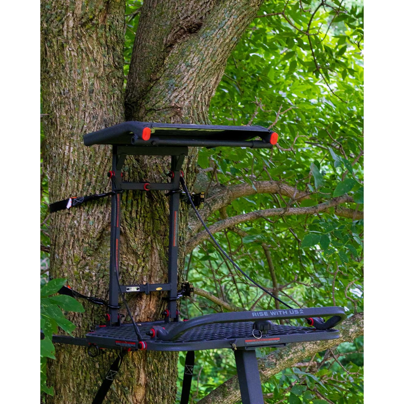 X Stand Xsls507 Apollo 10 Ft Portable Deer Hunting Single Man Ladder Tree Stand Walmart Com Walmart Com