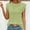 01_Green, variant on Womens Sleeveless Tunic Tops Slim Fit Knit Shirts Round Neck Cape Sleeve Tshirts Summer Fashion