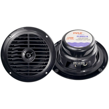 Pyle 6 1/2" Dual Cone Stereo Speaker System