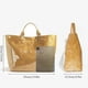 thumbnail image 5 of Bolsa de mano Lushandy con estampado de letras de PVC impermeable para mujer, 5 of 6