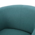 thumbnail image 4 of GDF Studio Naria Fabric Club Chair, Dark Teal, 4 of 6