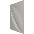 thumbnail image 4 of 19 5/8"W x 19 5/8"H Iris EnduraWall Decorative 3D Wall Panel, Universal Aged Metallic Weathered Steel (Covers 2.67 Sq. Ft.), 4 of 6