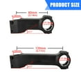 thumbnail image 5 of Aluminum Alloys Bicycles Handlebar Stem Road Bike Internal Cable Bicycles Handlebar Stem 80-130mm Inner Wiring Risers, 5 of 12