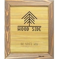 thumbnail image 1 of Rustic Wooden Picture Frame 11x14 Inch - Natural Solid Eco Distressed Wood for Wall Mounting Photo Frame - Walnut, 1 of 7