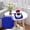 Blue, variant on 4PCS Pot Holders Cotton Made Machine Washable Heat Resistant Potholder, Pot Holder, Hot Pads, Trivet for Cooking and Baking