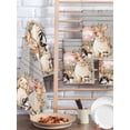 thumbnail image 2 of Easter Bunny Kitchen Dish Towels for Drying Dishes Set of 2, Eggs Green Leaves Country Farmhouse Wooden Waffle Weave Microfiber Hand Tea Bathroom Towels Quick Dry & Absorbent Towel 15.7x23.6, 2 of 7