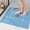 Blue, variant on Square Shower Mat 27x27 Inch,  Non Slip Shower Mats for Inside Shower Stall, Anti Slip Bath Floor Mat with  Suction Cups & Drain Holes, Machine Washable, Clear