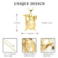 thumbnail image 2 of Drum Kit Cremation Pendant Small Urns for Ashes Keepsake Urn Necklace for Men Women, 2 of 6