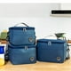 thumbnail image 4 of Inteprter Bolsa de almuerzo portátil, bolsas térmicas de papel de aluminio para alimentos, bolsa de mano multifunción para almacenamiento de Picnic Cocina y Comedor Azul marino M Inteprter HA067810-06, 4 of 6