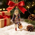 thumbnail image 4 of Dolly Christmas Ornament Parton Home Decor Christmas Tree Ornaments Hanging Dolly Christmas Tree Hanging Parton Country Music Theme Figurine Holly Christmas Ornament,Style-A, 4 of 5