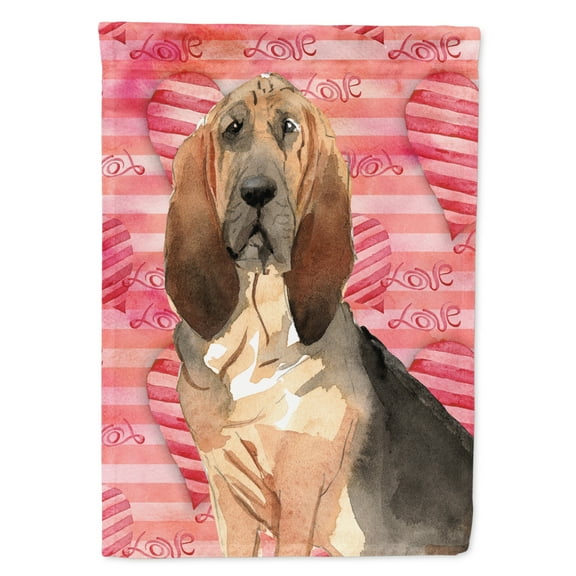 Love a Bloodhound House Flag