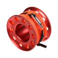 thumbnail image 2 of mmirethe Dive Reel Professional Safety High Density Rope Lightweight Tech Spool with Snap Hook Swimming Accessories Equipment Red, 2 of 6
