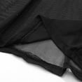thumbnail image 6 of Glisme Men T-Shirt Male Spring And Summer Thin Round Neck See Through Mesh Long Sleeve T Shirt Leisure Spring Summer Tee Black, 6 of 8