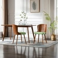 thumbnail image 2 of Porthos Home Karr Armless Dining Chairs, Beech Wood Back & Legs (Set of 2), 2 of 7