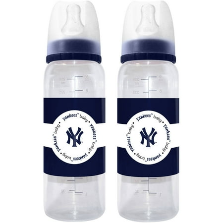 MLB Baby Fanatic Baby Bottle, 2pk, New York Yankees