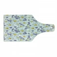 thumbnail image 1 of Floral Cutting Board, Blossoming Chamomile Wild Flower Summer Background Spring Natural Pattern, Tempered Glass Cutting and Serving Board, Wine Bottle Shape, White Yellow Purple, by Ambesonne, 1 of 1
