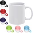 thumbnail image 1 of shiyou-Custom Ceramic Mug Add Your Image Text Logo, Personalized Coffee Mug Microwave Safe, Customized Gift for Men & Women Double Sided Print 11 Oz, White, 1 of 4