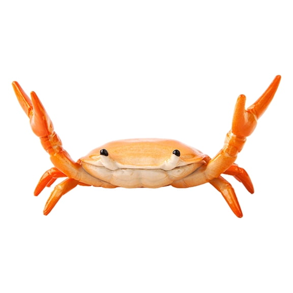DVKOVI Desk Crab Pen Holder Creative Weightlifting Crabs Pencil Stand Organizer for Small Items Cute office Decor