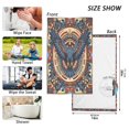 thumbnail image 6 of Yayeee 100% Cotton Hand Towels for Bathroom 16" x 28" Soft Absorbent Kitchen Towel, Blue Geometric Eagle, 6 of 7