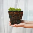 thumbnail image 2 of Mystic Butterfly Self Watering Pots for Indoor Plants, Resin 6 Inch  Pot, Boho Flower Pots with Drainage Unique Planters for Outdoor Plants with Hidden Safe Pen Holder for Desk Home Decor, 2 of 7