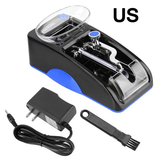 Máquina laminadora de cigarrillos, accesorios para fumar, inyector, rodillo de tabaco, herramienta para fumar, enchufe eléctrico automático para UE y EE. UU.