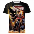 thumbnail image 1 of Ghost Rider camiseta Für Männer Sommer Marvel 3D Druck Lässige damen camisetas Kurzarm Harajuku Junge Mädchen Kinder t Tops xuanjing unisex, 1 of 2