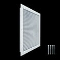 Fits 16x16 Duct Opening | Aluminum Eggcrate Return Air Grille | Low ...