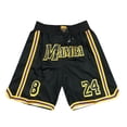 thumbnail image 1 of Pantalones cortos de baloncesto cortos con cordón bordado retro Bulls Pantalones cortos de entrenamiento, 1 of 3