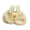 thumbnail image 2 of Peleles de muñecos de peluche, accesorios modelo de vestir para niñas pequeñas, imaginación, haz tus propios disfraces de muñecas para muñecas de 6,69 Amarillo, 2 of 9