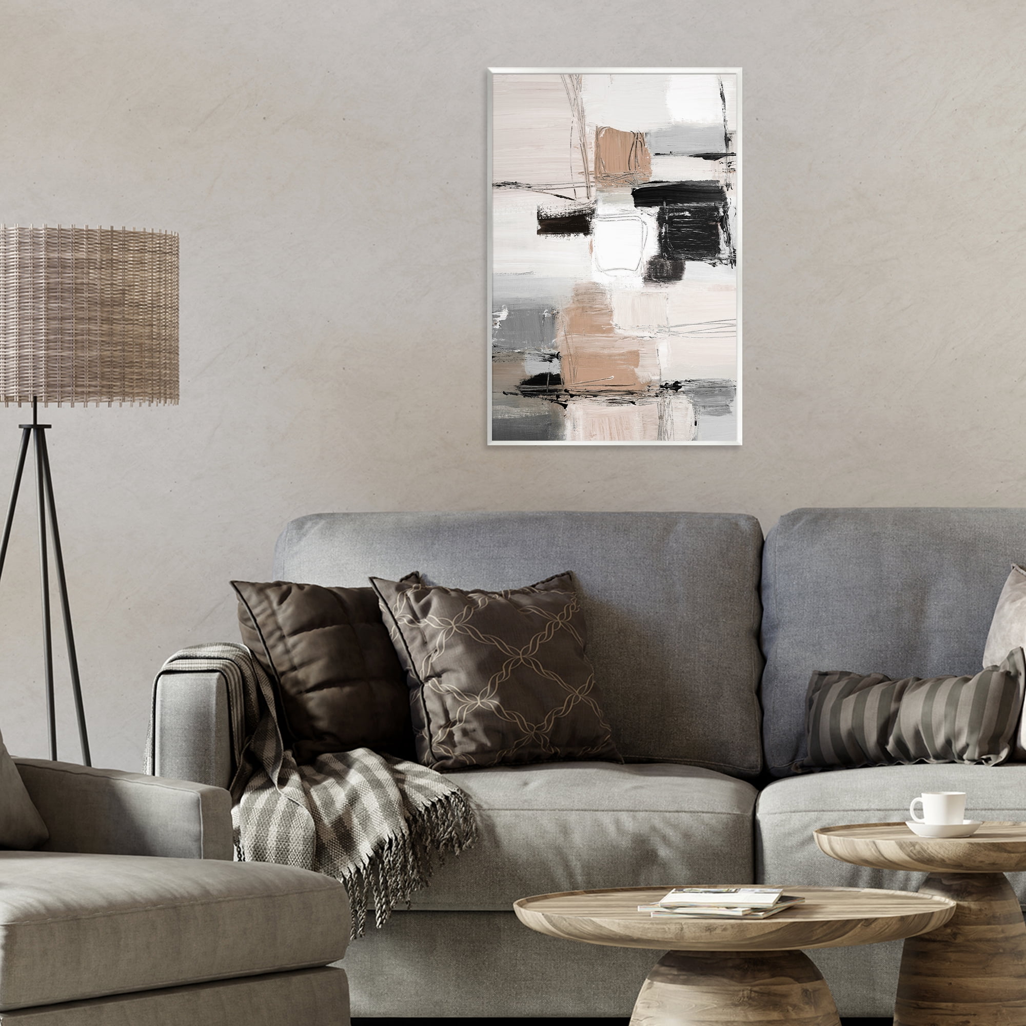 Stupell Industries Contemporary Neutral Variety Wall Plaque Art, design by Lanie Loreth