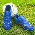 thumbnail image 2 of Generic Little Boys Soccer Shoes Firm Ground Youth Soccer Cleats Kids High-Top Football Boots Outdoor Training Sneaker, 2 of 2