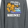 thumbnail image 3 of Garfield - Rise But Won't Shine - Men's Long Sleeve T-Shirt, 3 of 5