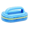 thumbnail image 1 of 4x Esponja de limpieza de cocina con de plástico, limpiador de cepillos multiusos para platos, sartenes, , bañera, , piso y pared, 1 of 7
