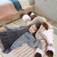 thumbnail image 2 of Cheval Géant en Peluche, Long Cheval Oreiller en Peluche-hhny-QIUPING, 2 of 4