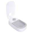 thumbnail image 2 of Comedero Automático Para Gatos, Bandeja De Comida Grande, Hebilla Giratoria, Espacio Para Bolsas De Hielo, Pies Antideslizantes, ABS Respetuoso Con El Medio Ambiente Para, 2 of 7