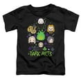 thumbnail image 2 of Harry Potter Dark Arts Chibis Kids T Shirt (4) for Youth Toddler Boys and Girls, Black, 2 of 5