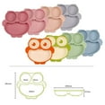 thumbnail image 4 of Assiette à Succion en Silicone avec Ventouses Fortes pour Bébés et Tout-Petits, 4 of 12