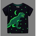 thumbnail image 2 of Aolyty Glow In The Dark T-Shirt for Boys (6T), 2 of 6