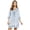 Light Denim, variant on Swimsuit Cover Up / Tunic / Resort Wear (Medium Denim, Medium)