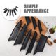 thumbnail image 3 of unbranded 8Ud Funda Para Cutter Negro Cubierta Plástica Para Cuchillos Accesorios De Cocina, 3 of 8