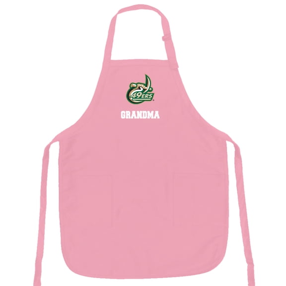 Cute UNC Charlotte Grandma Apron  - Made in the USA!