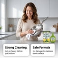 thumbnail image 5 of 120g Cookware Bottom Cleaning Paste - Heavy Duty Pot Pan Cleaner, Removes Burnt Grease & Black Scales, Lemon Scented Polish for Stainless Steel & Iron, Kitchen Utensil Restoration & Deodorizer, 5 of 9